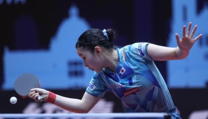 张本美和1-3遭大藤沙月逆转，无缘中国澳门赛女单8强